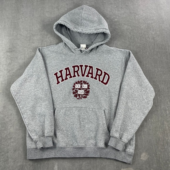 H&M Other - Harvard University H&M Mens Medium Gray Pullover Hoodie Graphic Sweatshirt